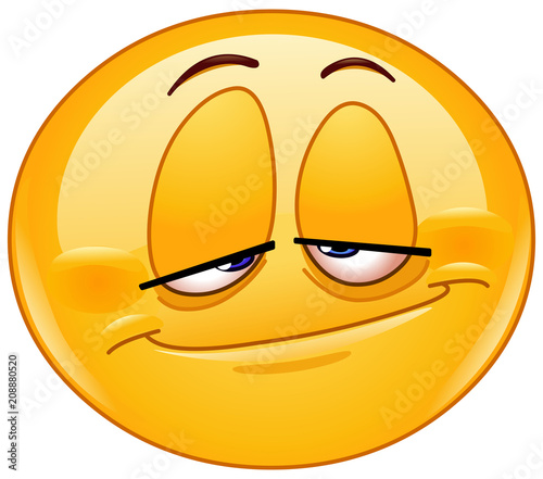Stoned emoticon
