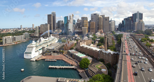 Australien, Sydney, Skyline, Circular Quay