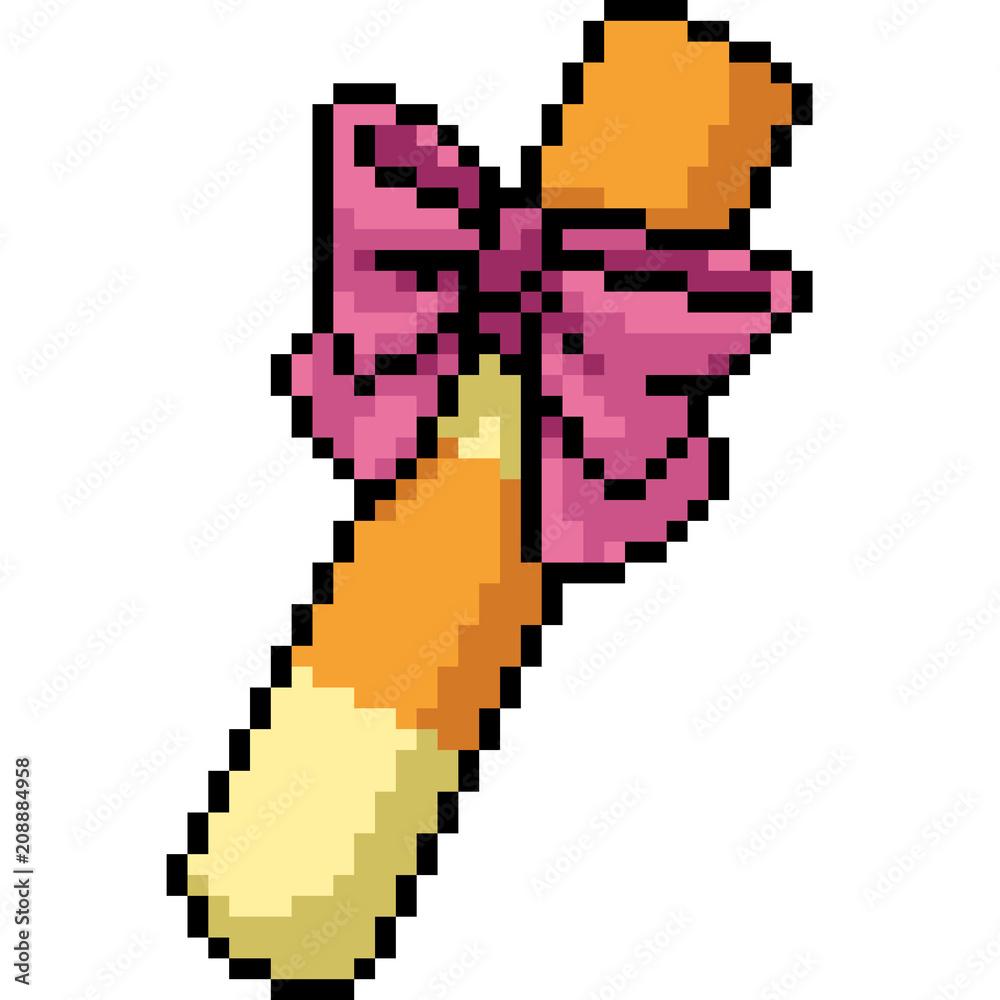vector pixel art cylinder present vector pixel art cylinder present