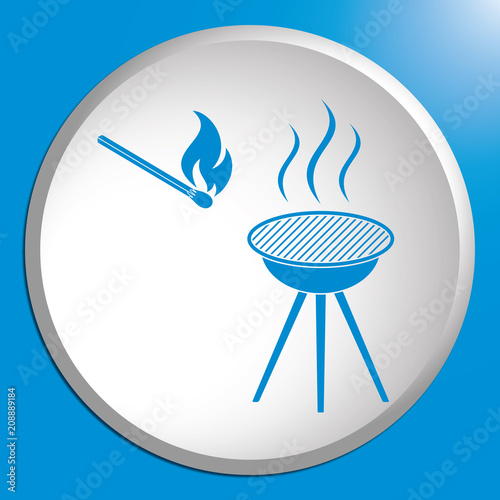 The barbecue icon