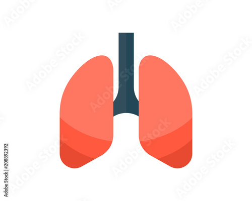 lung organ medical medicare pharmacy clinic image vector icon logo