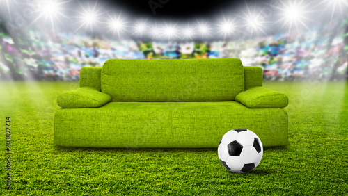 Couch im stadion
