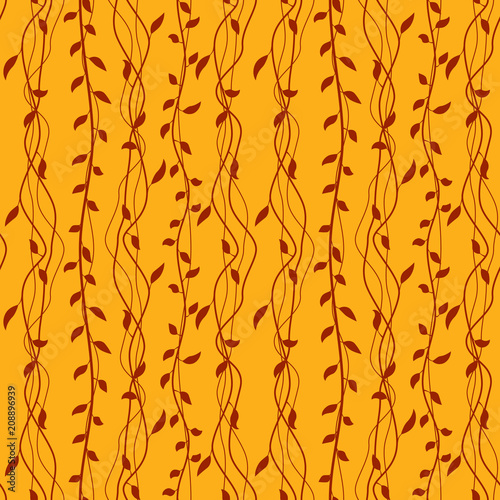 Seamless repeating floral pattern