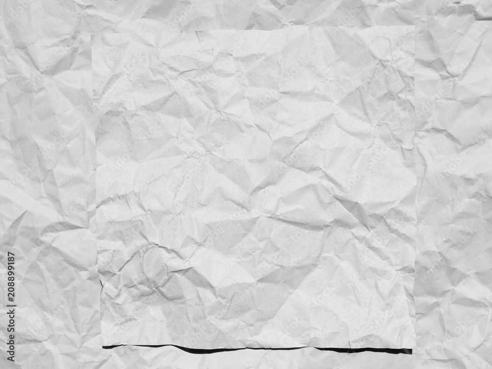 Obraz premium crumpled paper