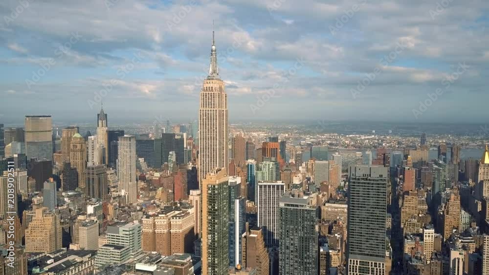 Aerial view of New York, Lower Manhattan. Residental and financial business buildings from above. Aerial view of New York, Lower Manhattan. Residental and financial business buildings from above.