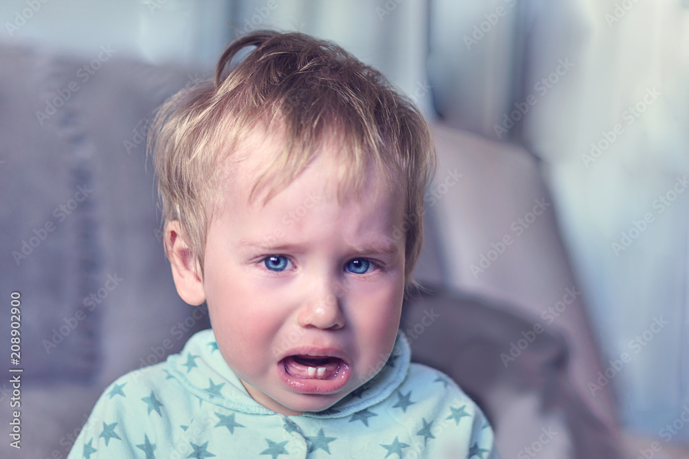 The baby is crying The baby is crying