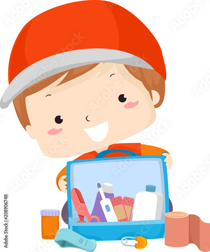 Kid Boy First Aid Kit Rescu...