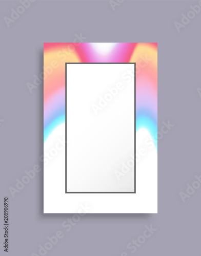 Frame Abstraction Banner, Vector Illustration