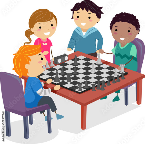 Stickman Kids Chess Club Pr...