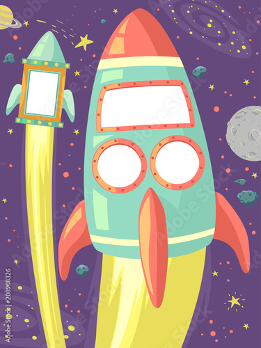 Outer Space Bulletin Frames...