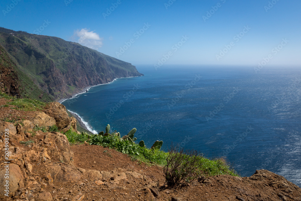 Ponta do Pargo in Madeira island, Portugal