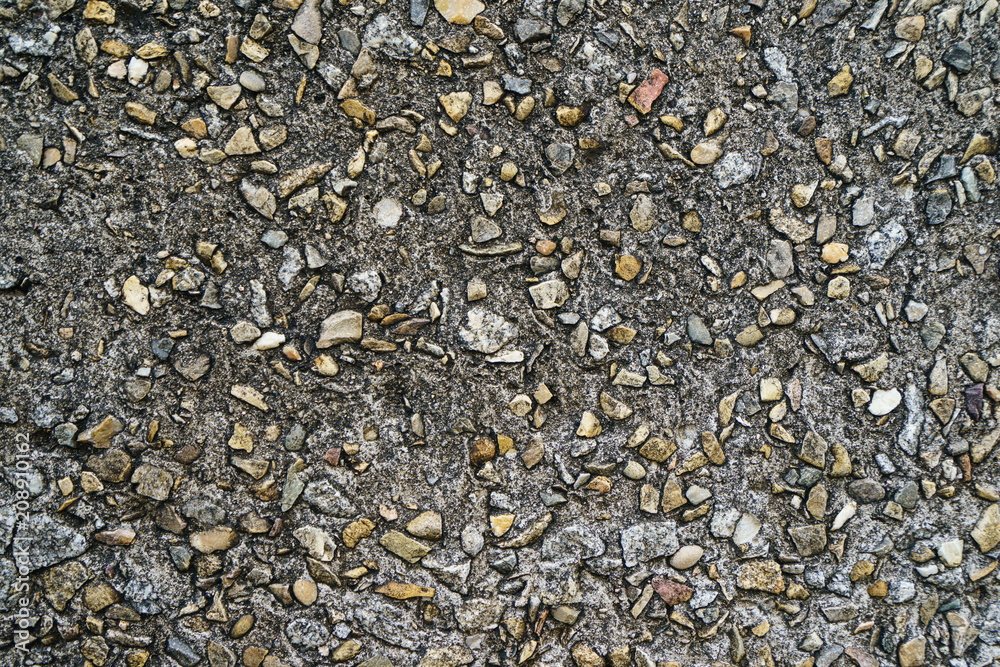 The rocky pavement The rocky pavement