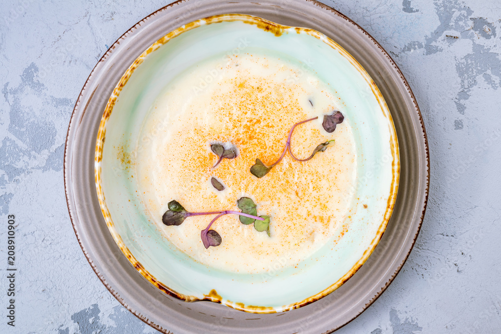 Crab cream soup Crab cream soup