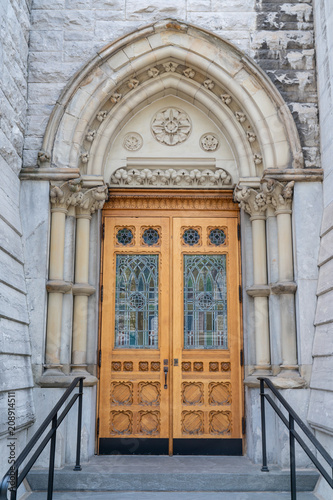 Gothic Church Door Entrance