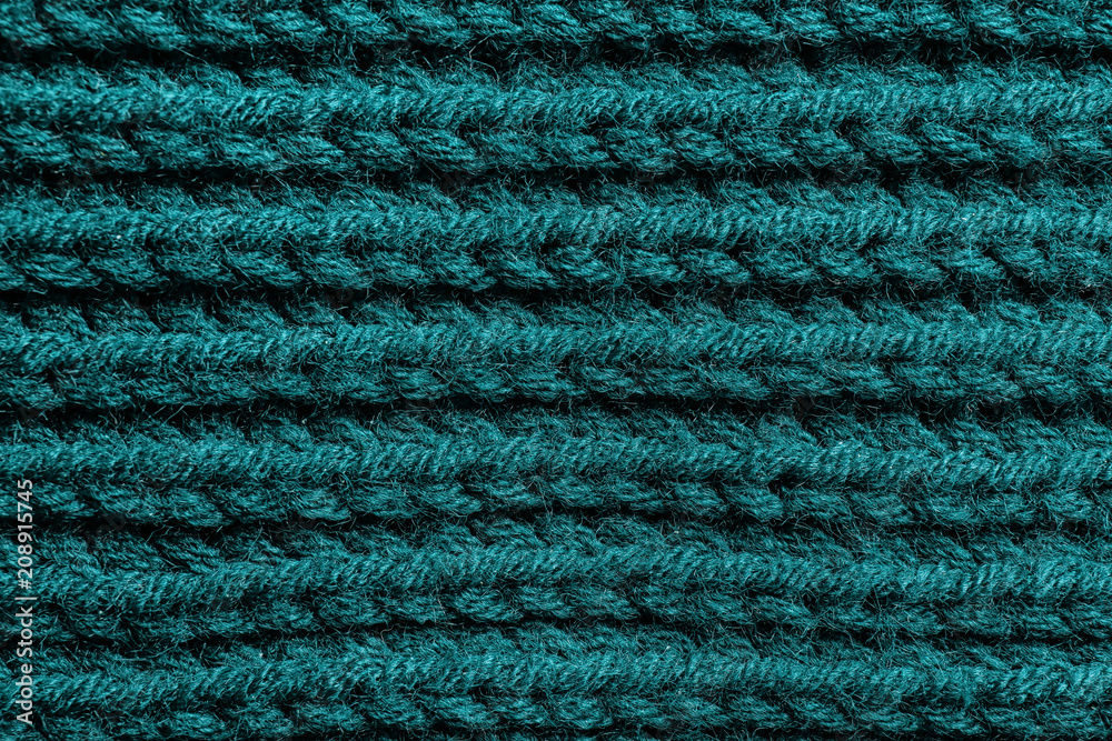 Knitted fabric texture, closeup