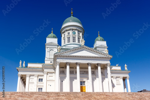 Kirche Helsinki Finnland Dom Kathedrale Tuomiokirkko Textfreiraum Copyspace