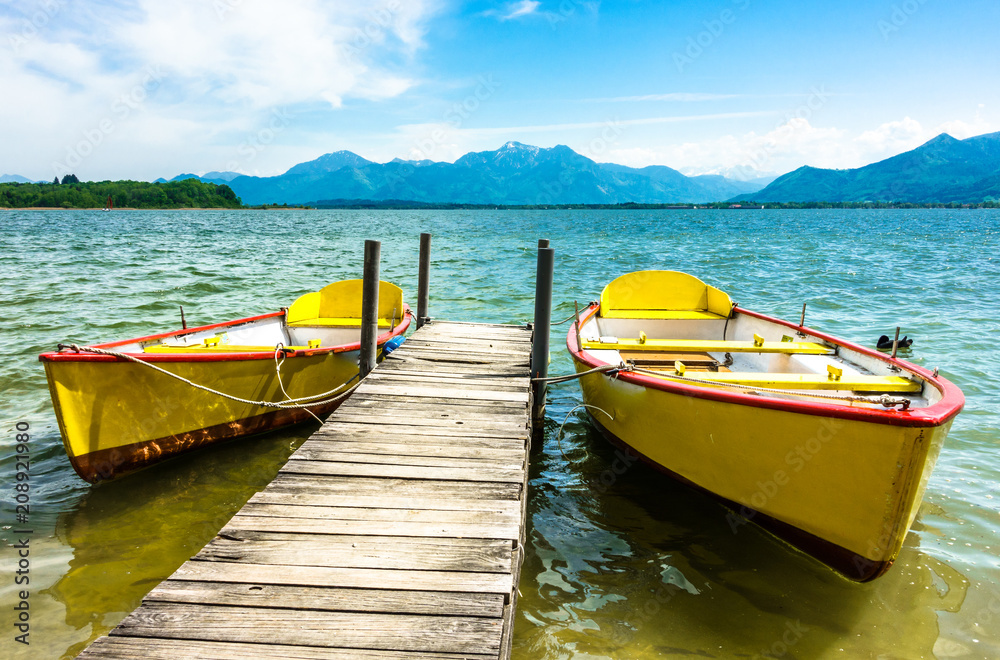 old row boats