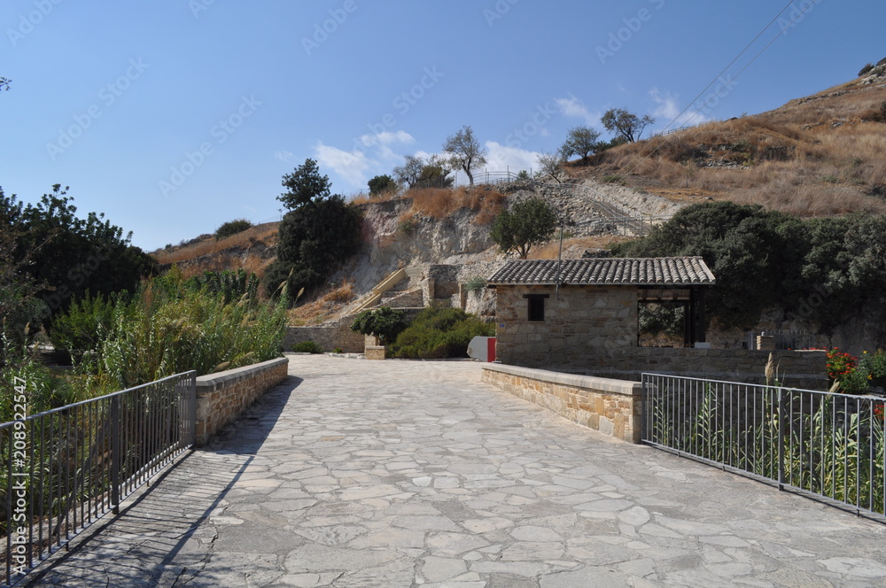 Fototapeta premium Choirokoitia. The Neolithic settlement of Choirokoitia