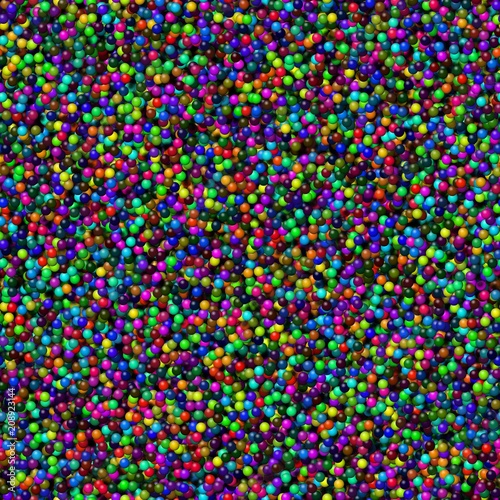 Balloon texture with more colors, seamless