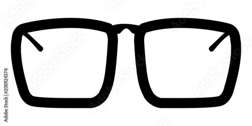 Isolated glasses image
