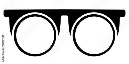 Isolated glasses image