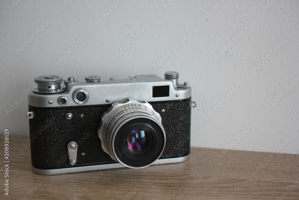 old russian camera with no visible branding
