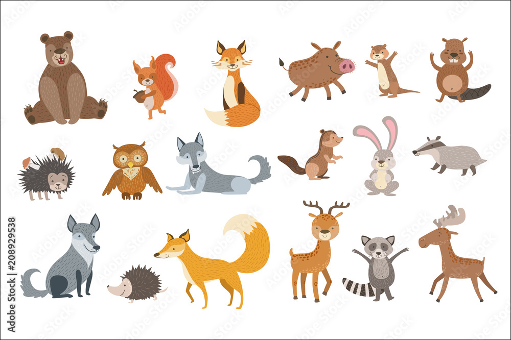 Forest Animals Set