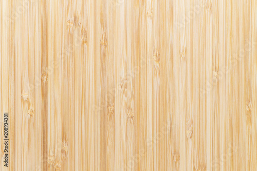 Bamboo surface merge for background, top view brown wood paneling © sorrapongs