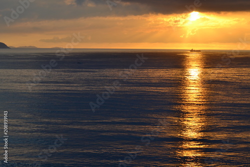 Sunset in Copacabana