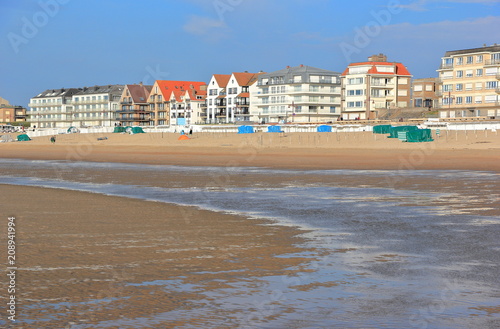 De Haan. North Sea, Belgium, Europe. photo