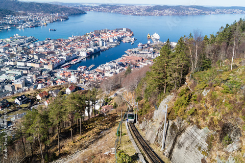 Bergen in Norwegen photo