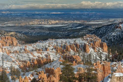 Bryce canyon during sunset