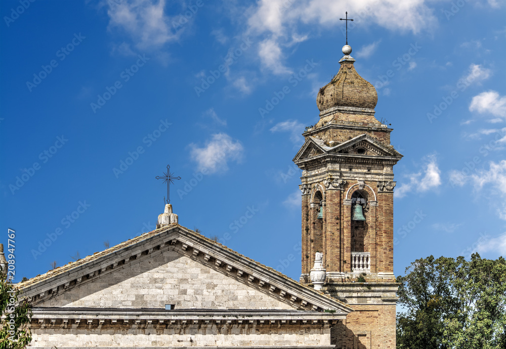 steeple of Madonna del Soccorso cathedral