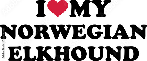 I love my Norwegian Elkhound