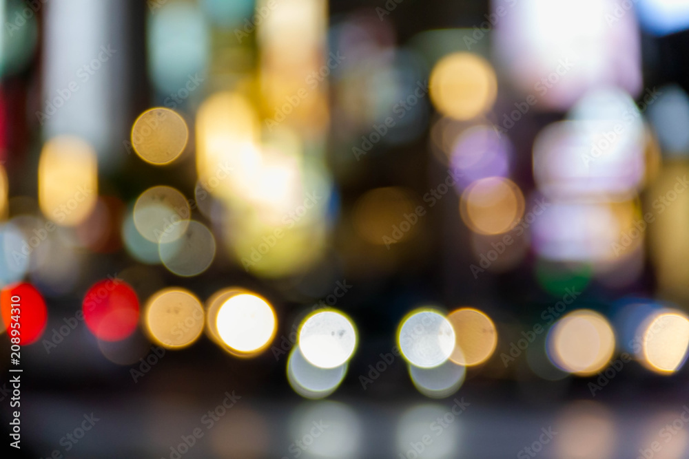 Colorful of circle bokeh Colorful of circle bokeh
