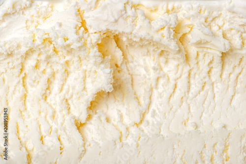 texture of white ice cream like background, close up