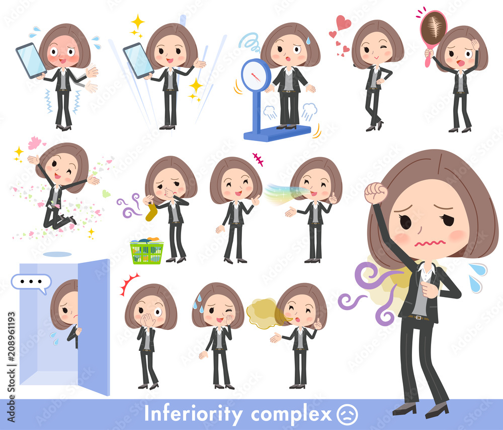 Black jacket pants business woman_complex Black jacket pants business woman_complex