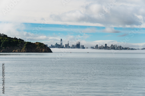 San Francisco as seen from Tiburon in the bay