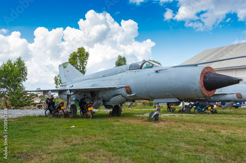 MiG-21 in its last Parking lot.