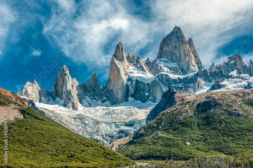 Fitz Roy mountain, El Chalten, Patagonia, Argentina photo
