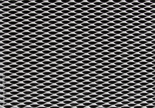 Metal mesh grey surface