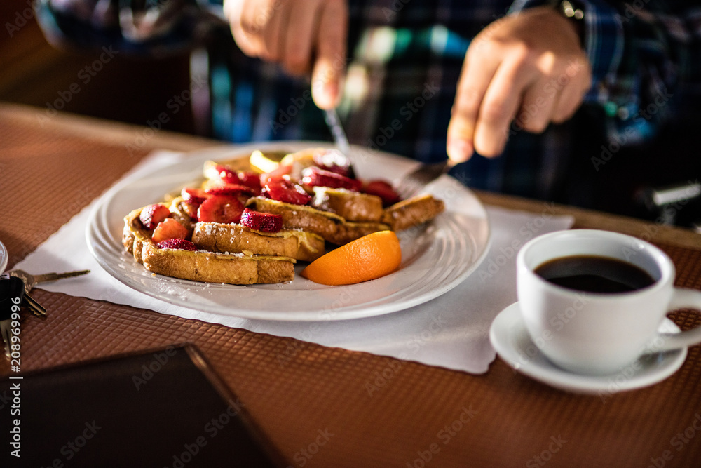 Breakfast Diner - French Toast Breakfast Diner - French Toast