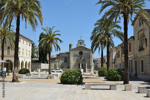 Canvastavla Chapelle des pénitents gris, d'Aigues-Mortes, Gard, Languedoc, Occitanie