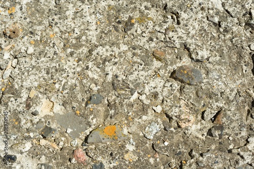 Grey textured concrete cement wall closeup background