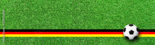 Banner - Fu  ball   Deutschland