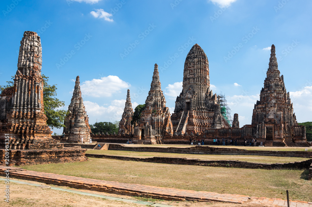 Ruins of the old city of Ayutthaya, Thailand Ruins of the old city of Ayutthaya, Thailand