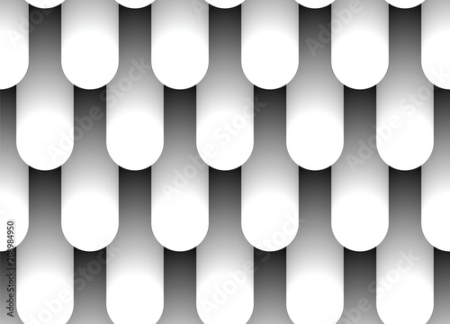 Seamless fluorescent elements, modern technology background, seamless glowing rays
