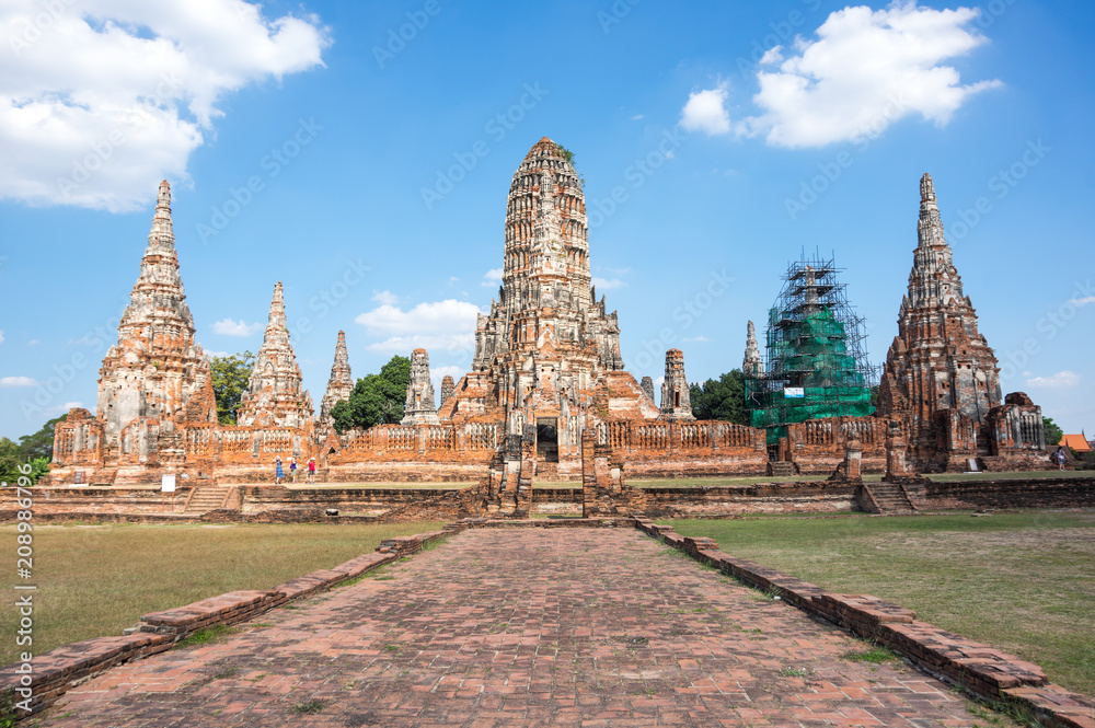 Fototapeta premium Ruins of the old city of Ayutthaya, Thailand