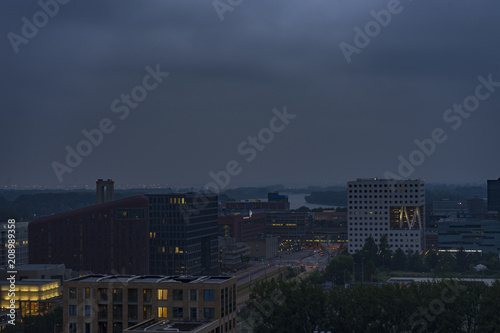 Evening View to South Amsterdam