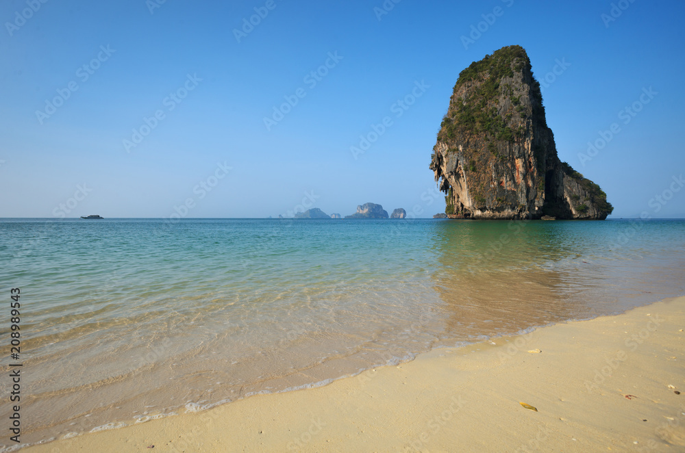 One of attractions of Railay, Krabi, Thailand